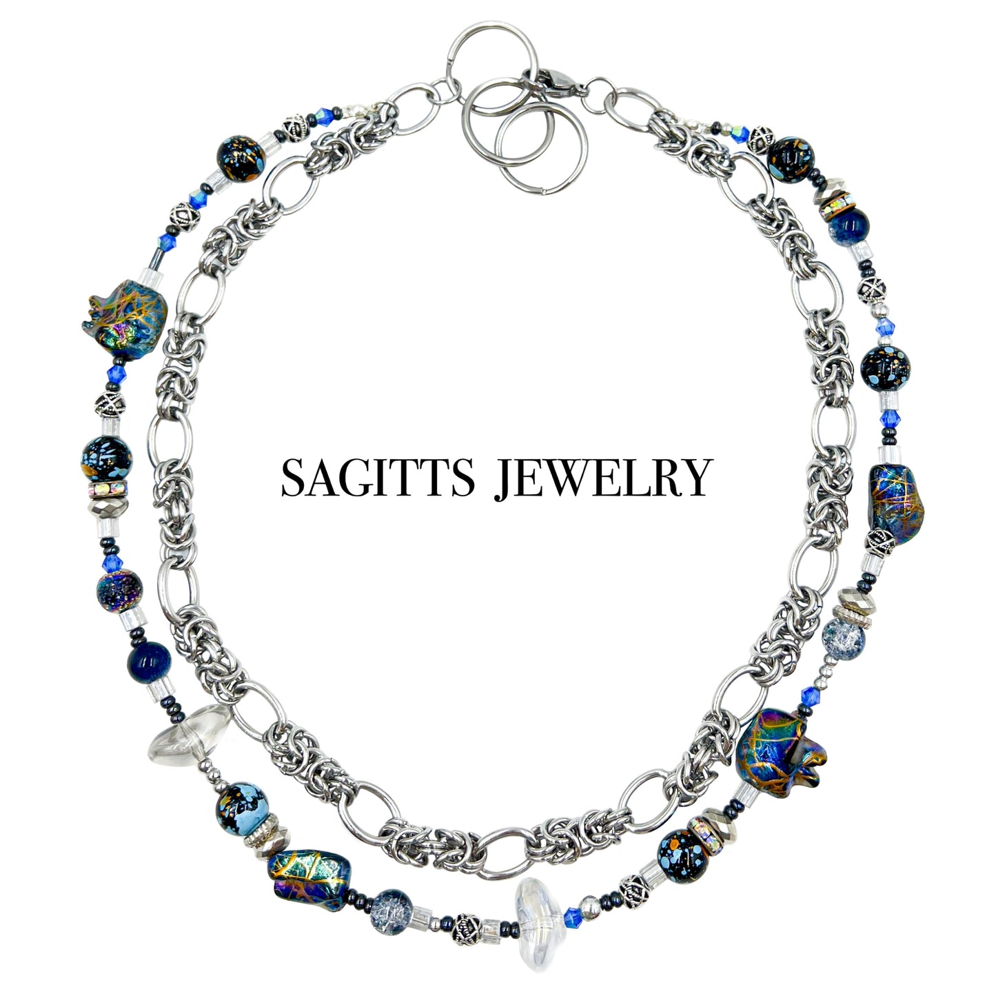 Artemis Blue Necklace