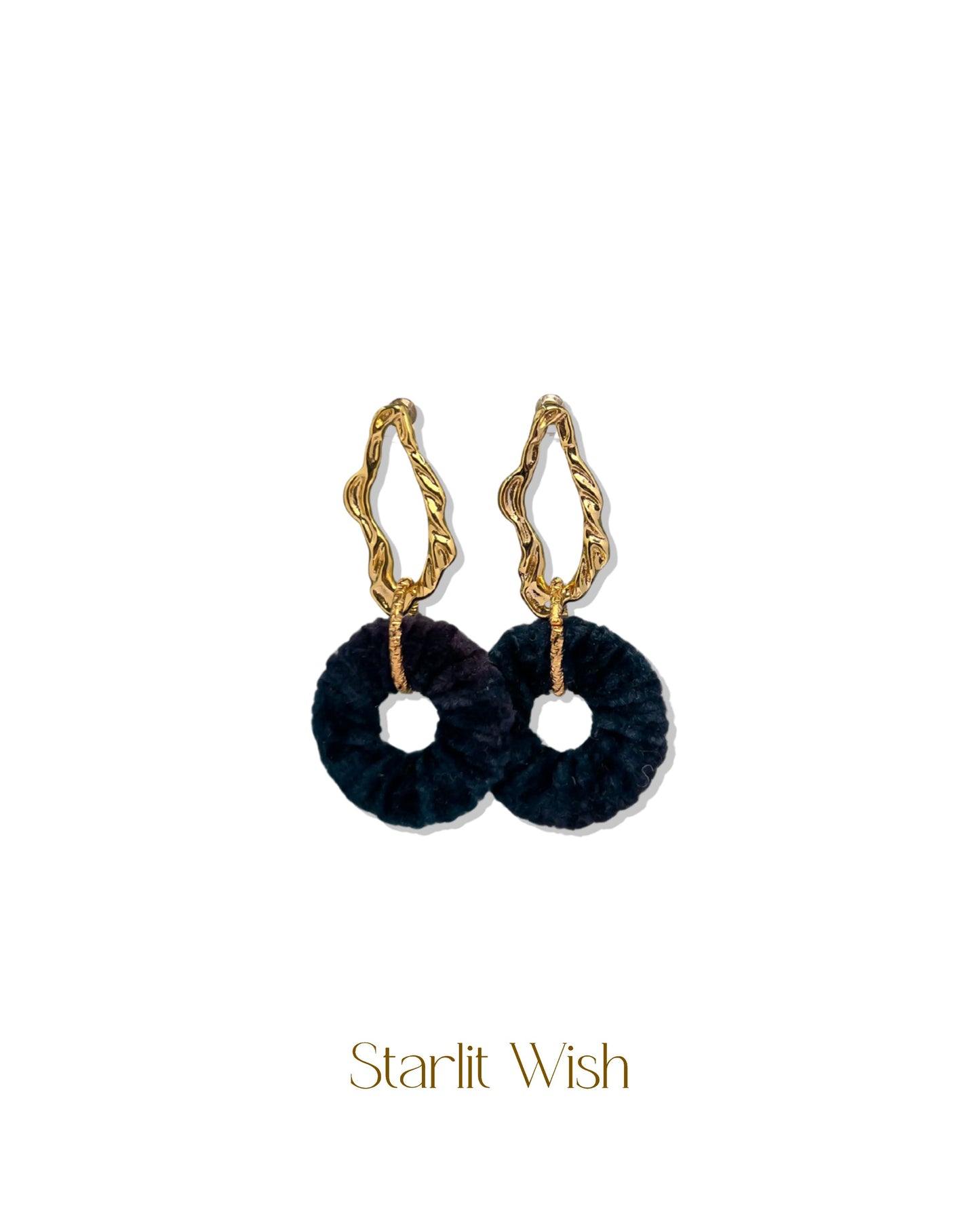 夜燭之環 · Candle Halo Earrings