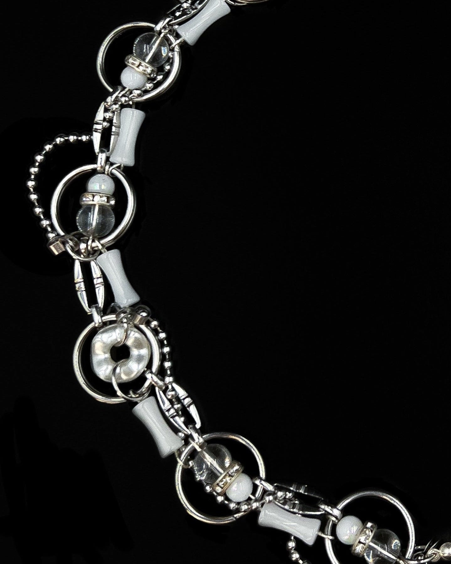 Skye Aster White Necklace