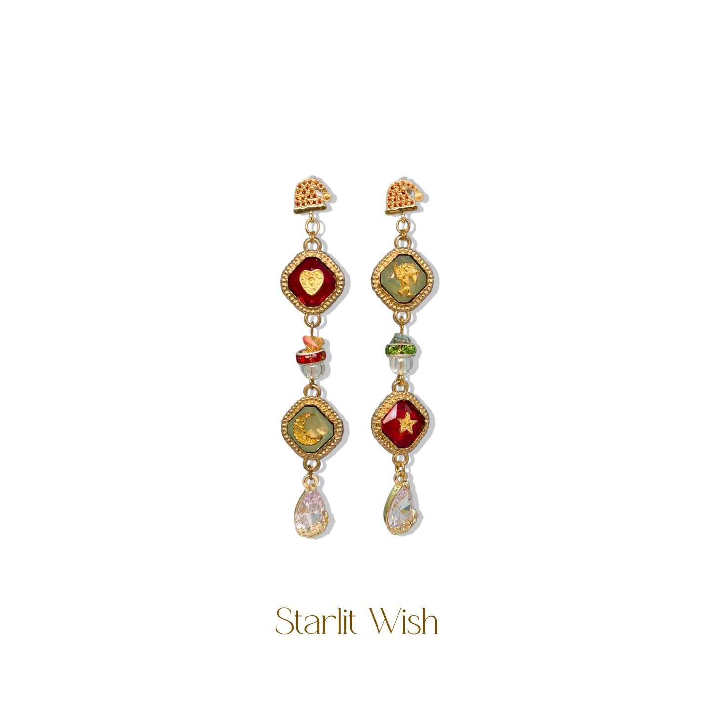 星心之願 · Heart of Noel Earrings【限定款式】