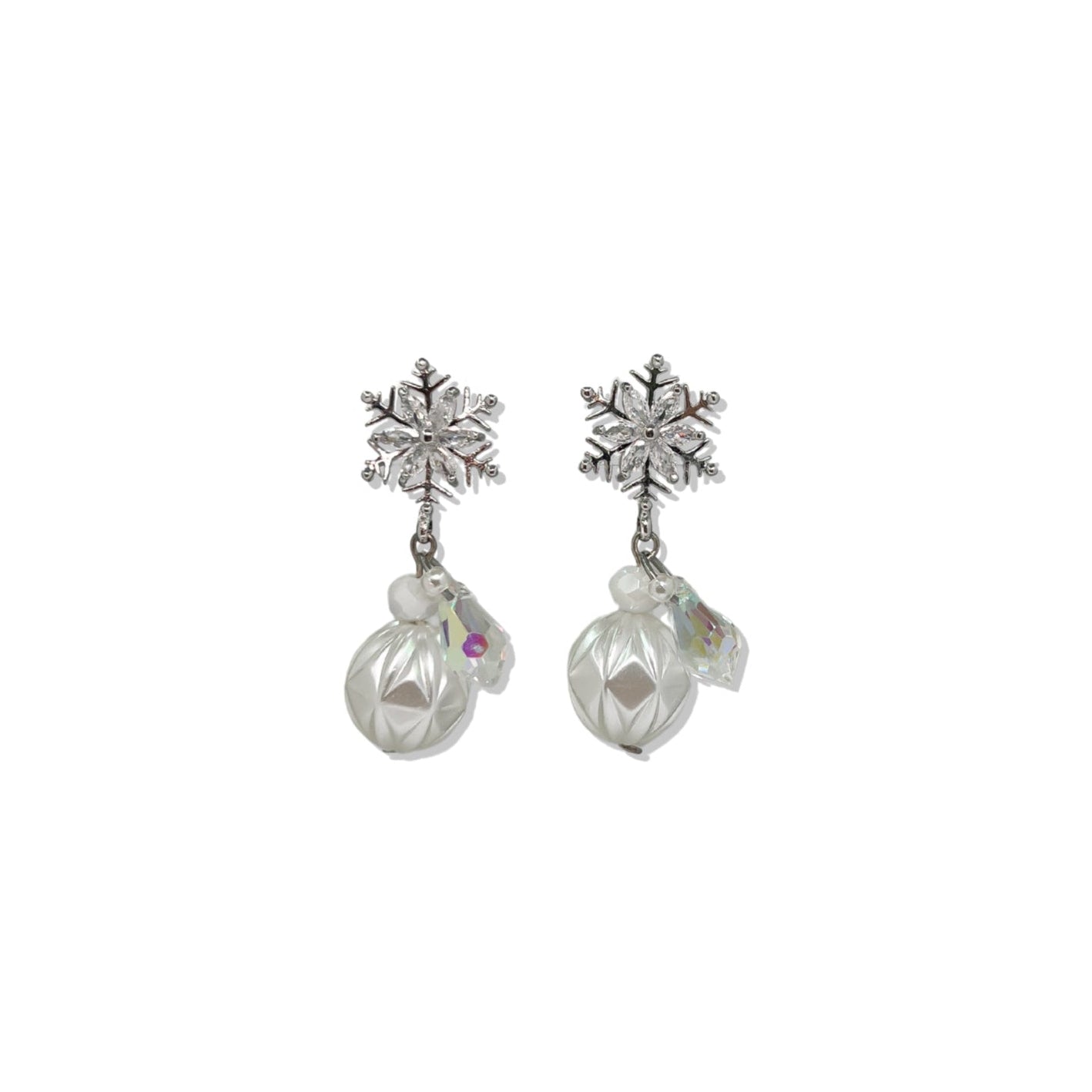 霜光綻放 · Glacial Bloom Earrings