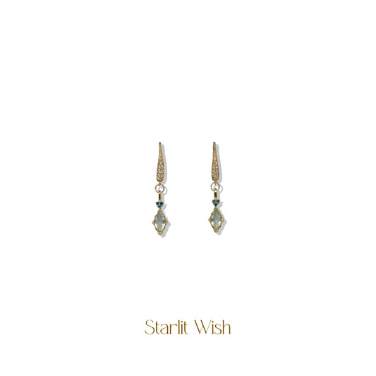 星夜垂光 · Starlit Drop Earrings