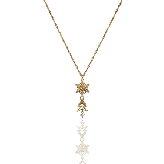 雪映聖樹 Frost Tree Necklace