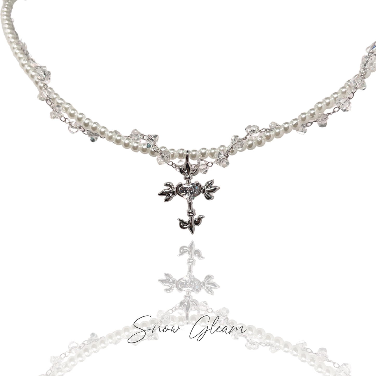 冰棱之息 · Crystal Breath Necklace