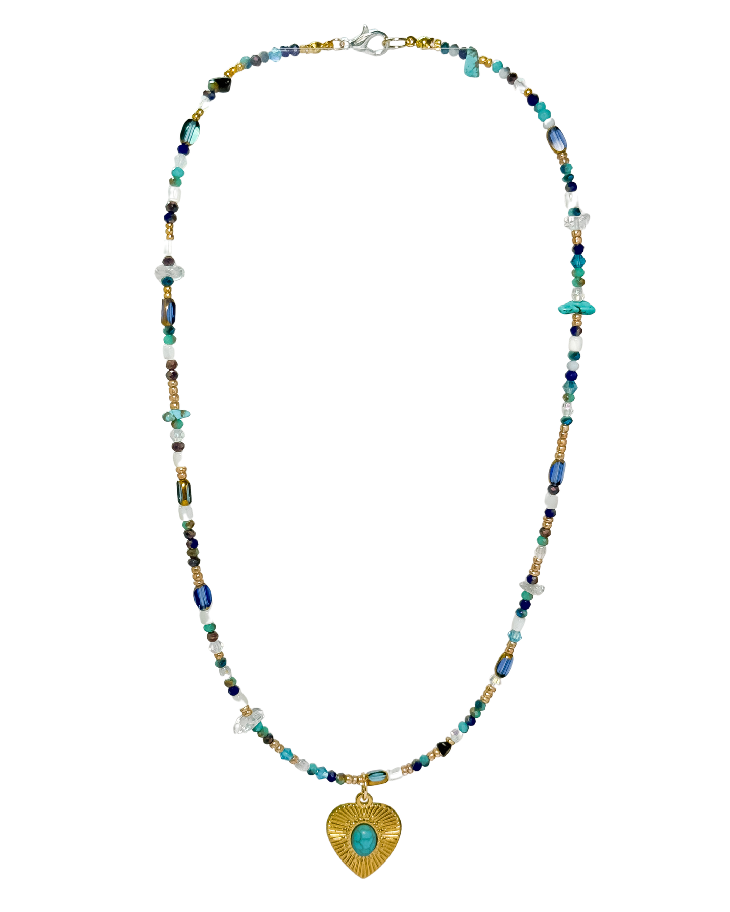 Soft Whisper Necklace [藍松石]