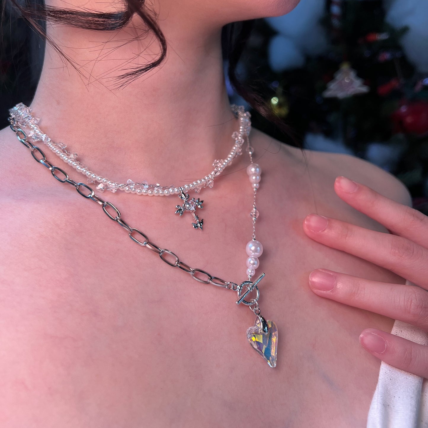 凝光緋影 · Frozen Haze Necklace【限定款式】