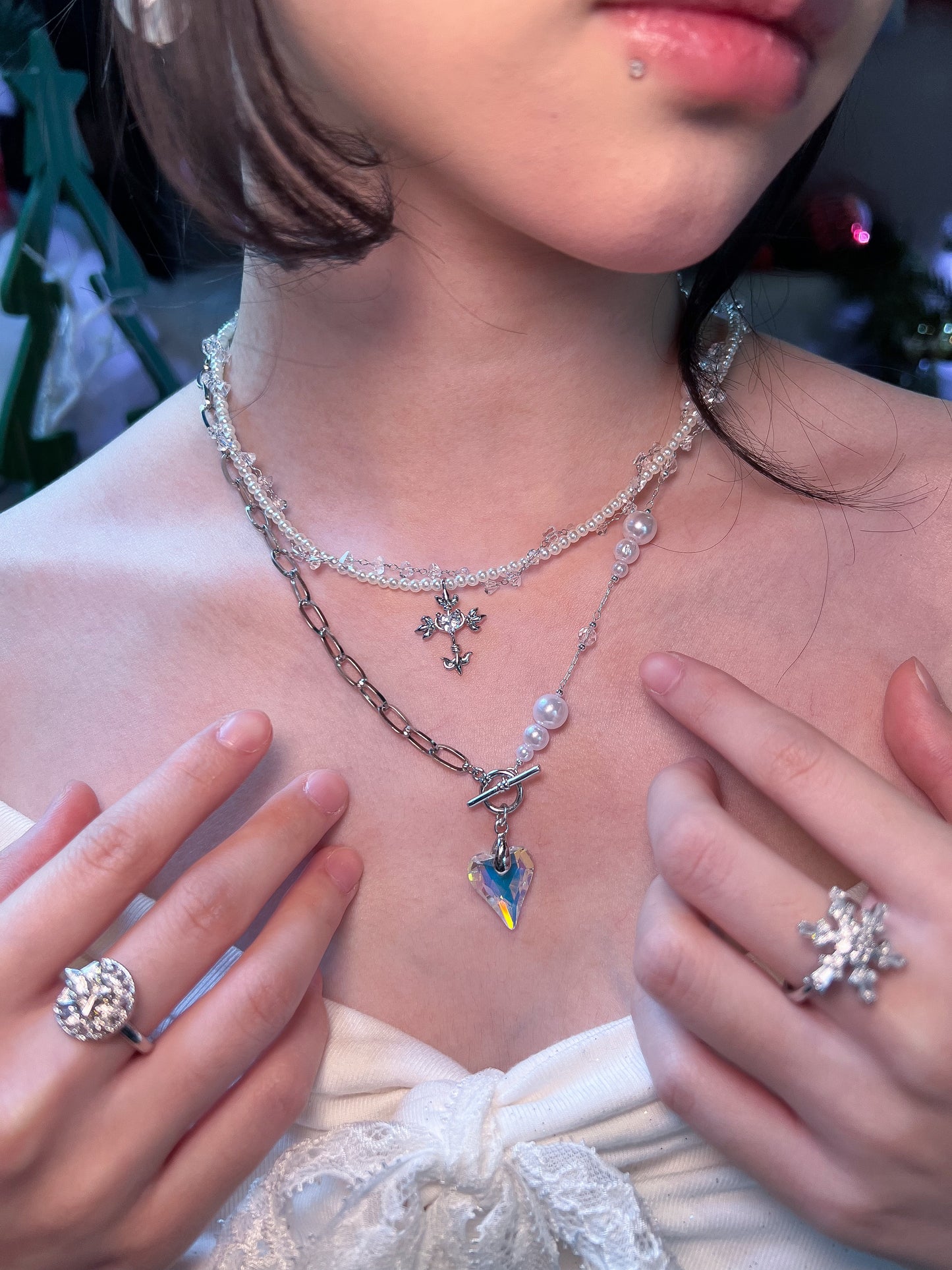 凝光緋影 · Frozen Haze Necklace【限定款式】