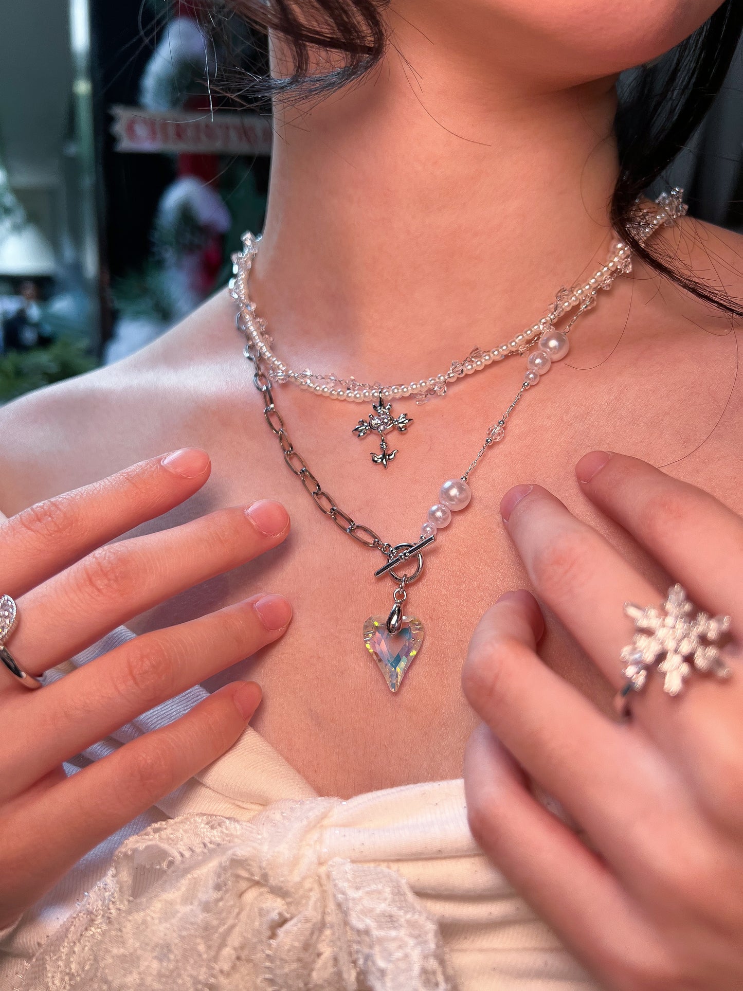 凝光緋影 · Frozen Haze Necklace【限定款式】