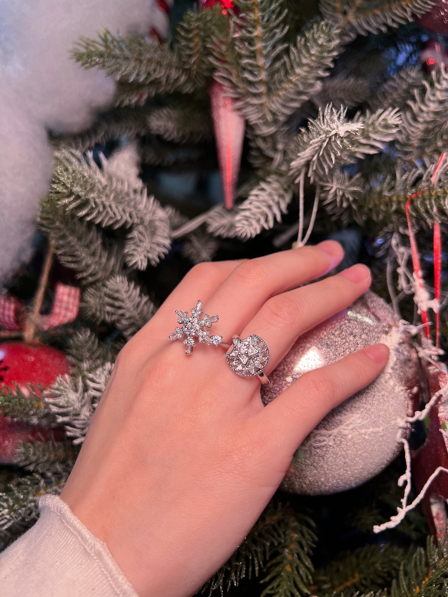 雪語光芒 · Snow Whisper Ring