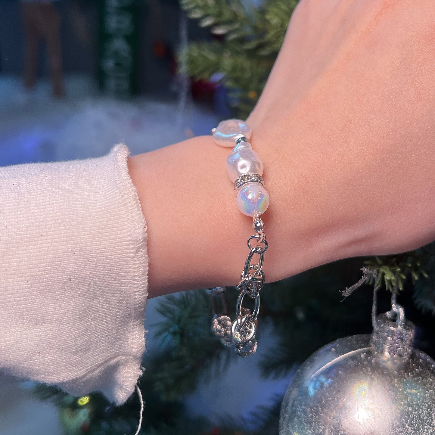 銀白幻階 · Lumen Step Bracelet