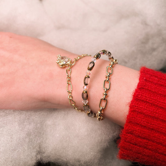 聖果雪鏈 · Berryshine Loop Bracelet