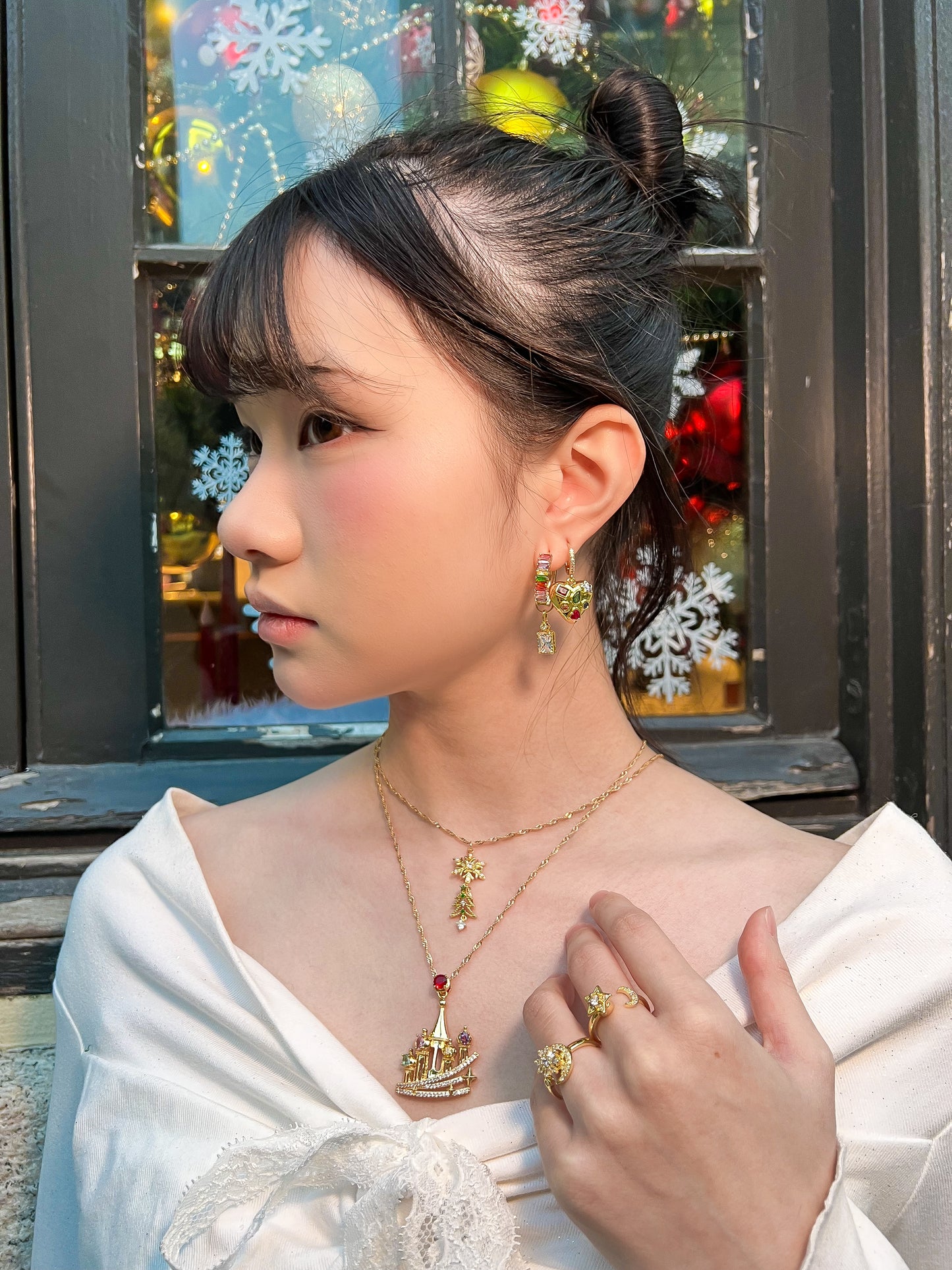 雪境聖城 Winter Castle Necklace