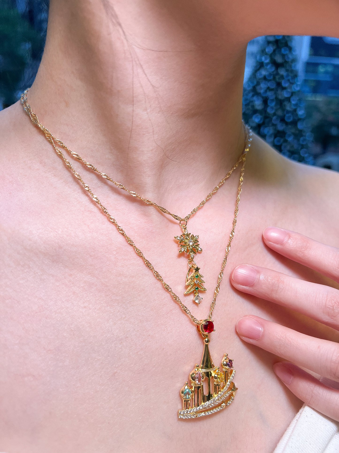 雪境聖城 Winter Castle Necklace