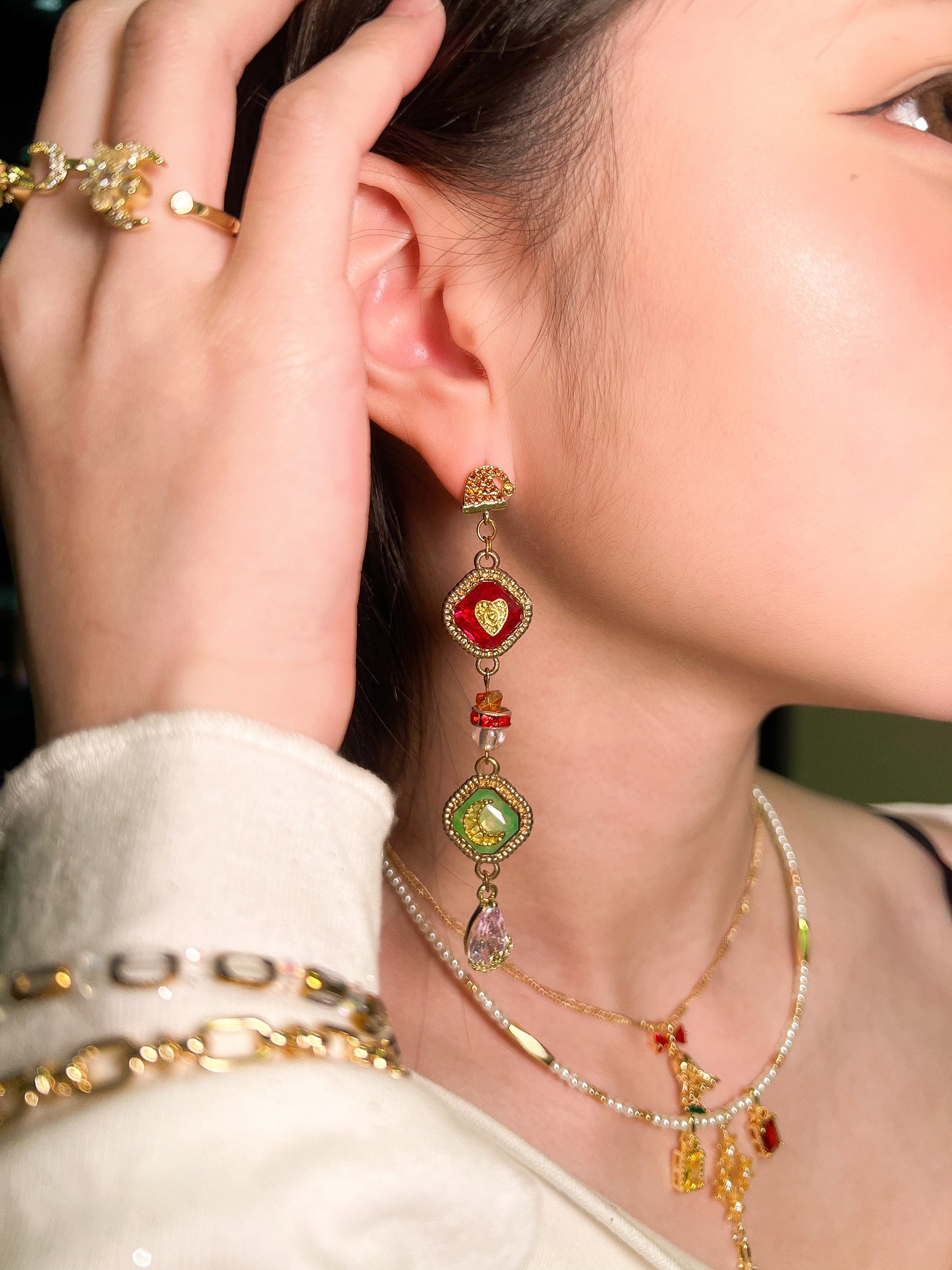 星心之願 · Heart of Noel Earrings【限定款式】