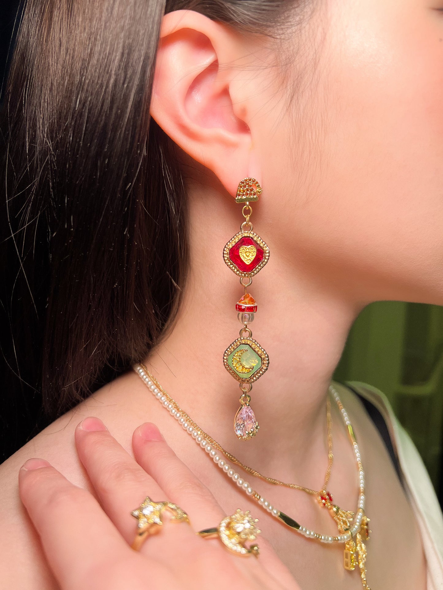 星心之願 · Heart of Noel Earrings【限定款式】