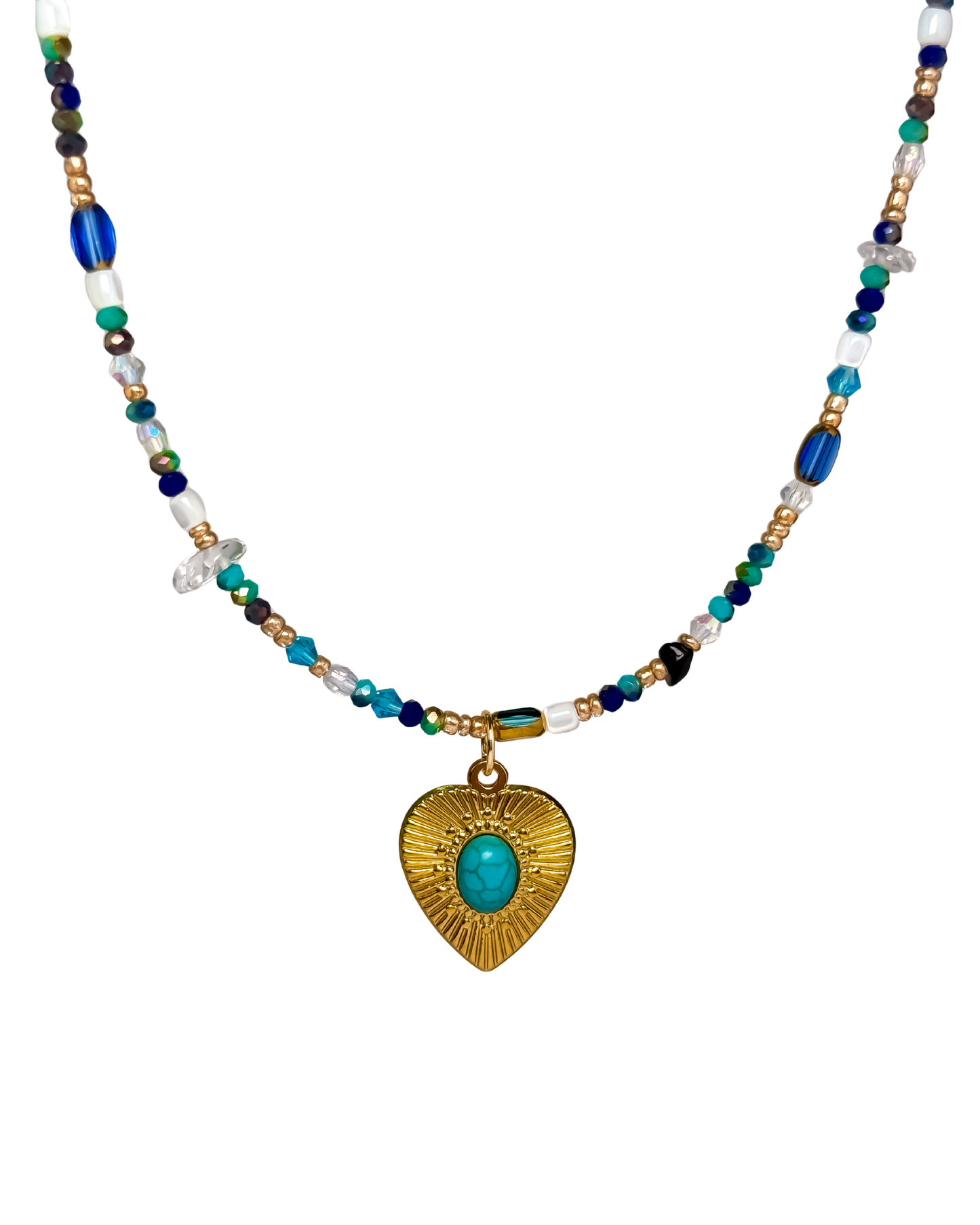 Soft Whisper Necklace [藍松石]
